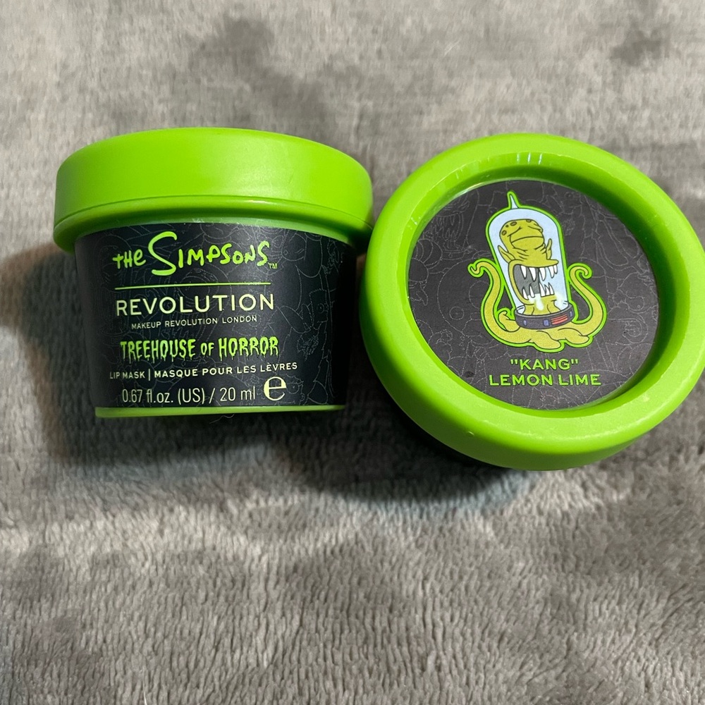 Revolution The Simpsons Galactic Gel Slime Lip Mask Kang!